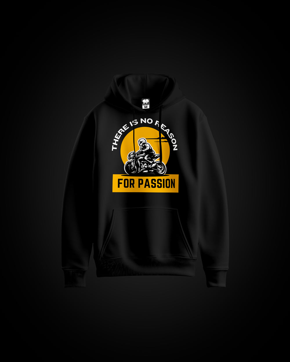 No Reason For Passion Motivation Quote Unisex Hoodie