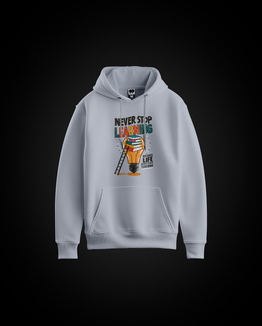 Never Stop Learning Unisex Hoodie