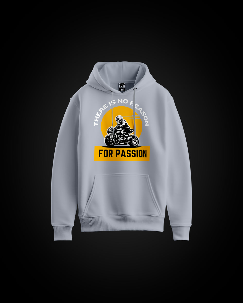 No Reason For Passion Motivation Quote Unisex Hoodie