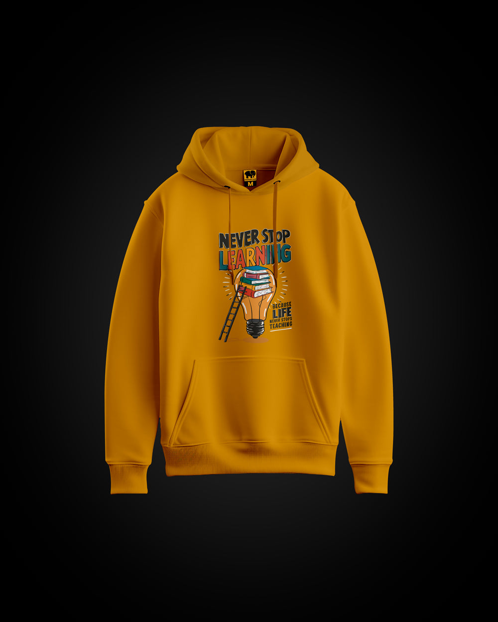 Never Stop Learning Unisex Hoodie