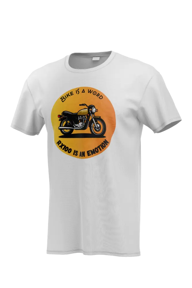 RX100 Bike Emotion Unisex Half Sleeve T-Shirt