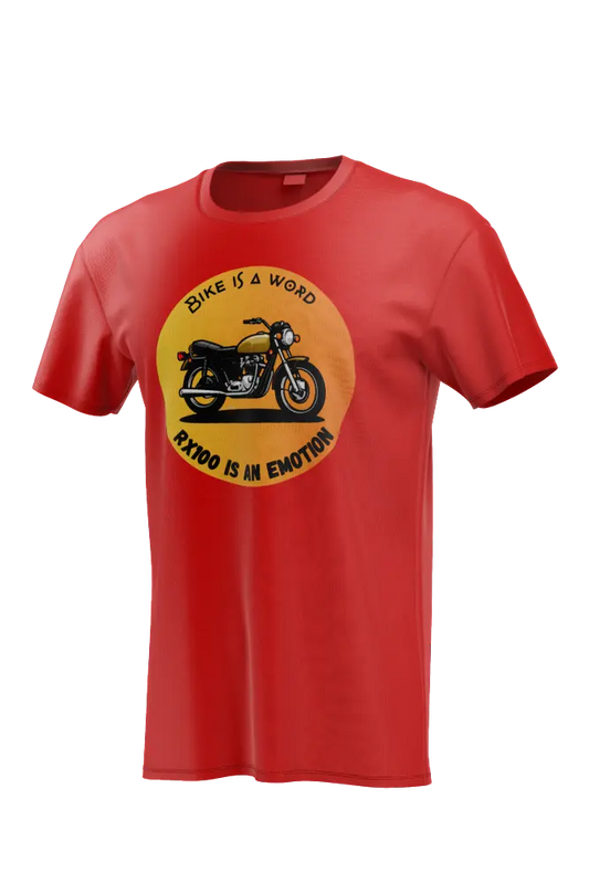 RX100 Bike Emotion Unisex Half Sleeve T-Shirt