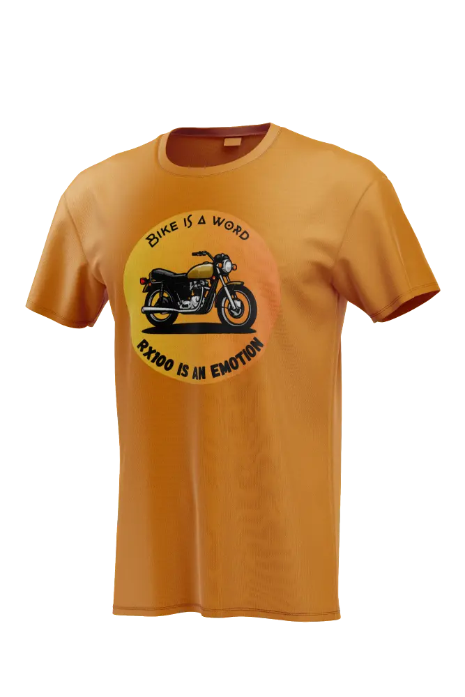 RX100 Bike Emotion Unisex Half Sleeve T-Shirt