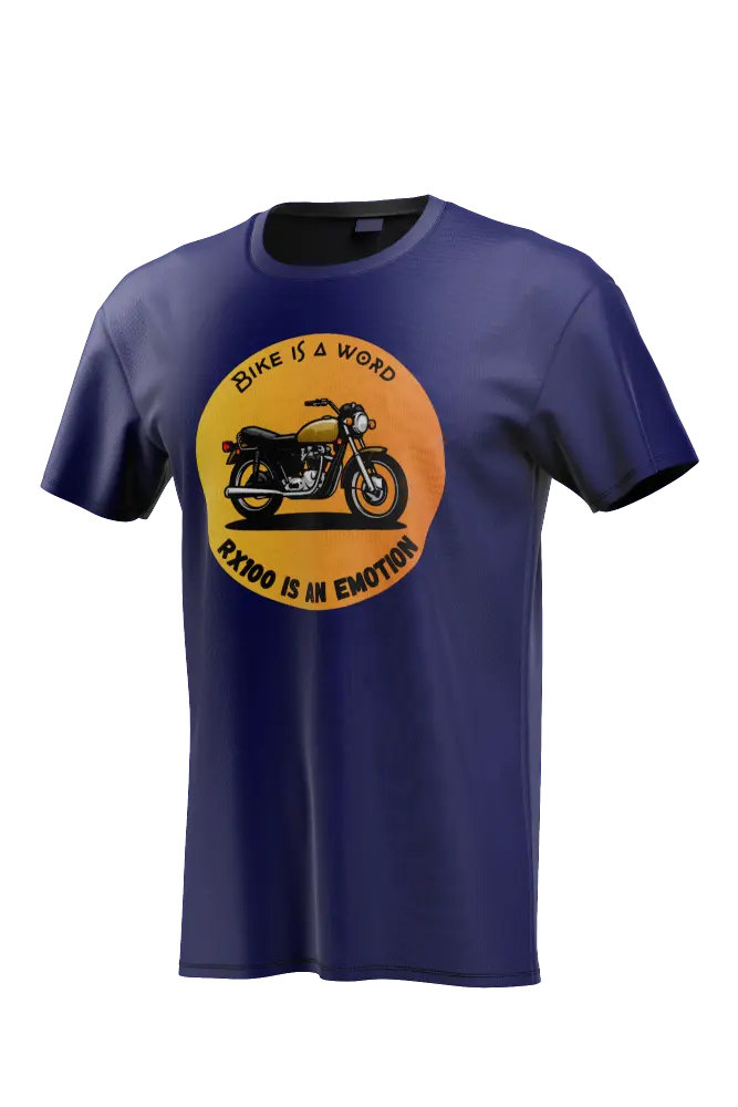 RX100 Bike Emotion Unisex Half Sleeve T-Shirt