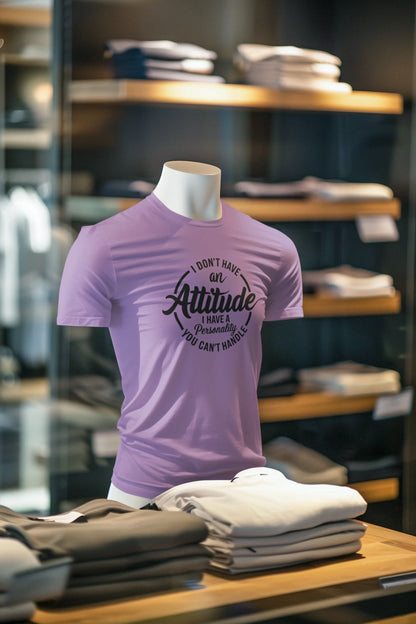 Attitude Half Sleeve T-Shirt in trending cool colours