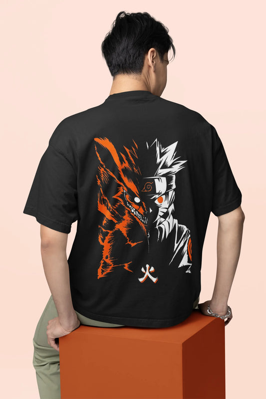 Naruto Uzumaki Oversized Anime Tees