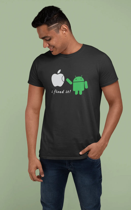 Android fixed Apple Unisex Half Sleeve T-Shirt