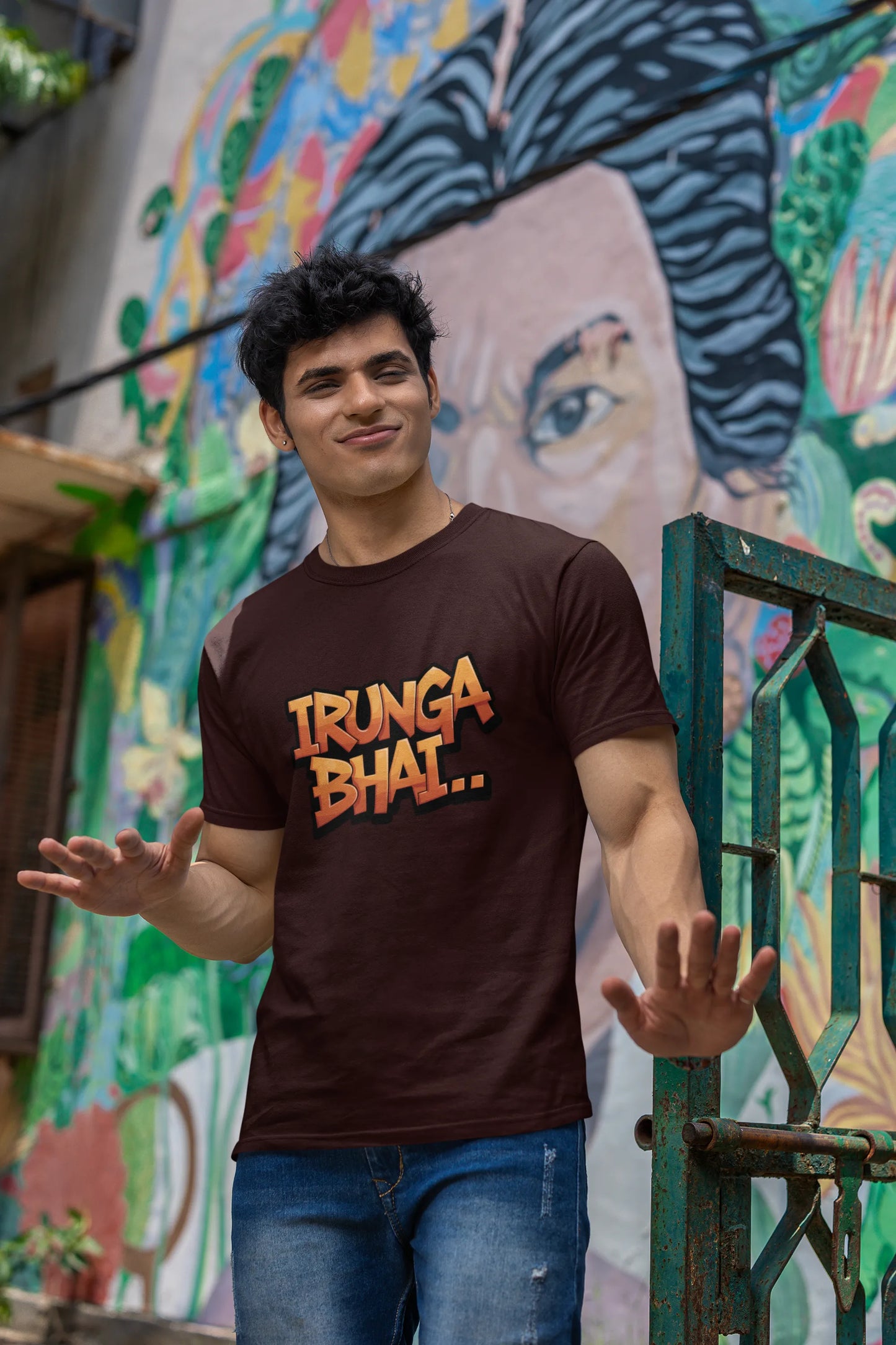 Irunga Bhai Meme Unisex Half Sleeve T-Shirt