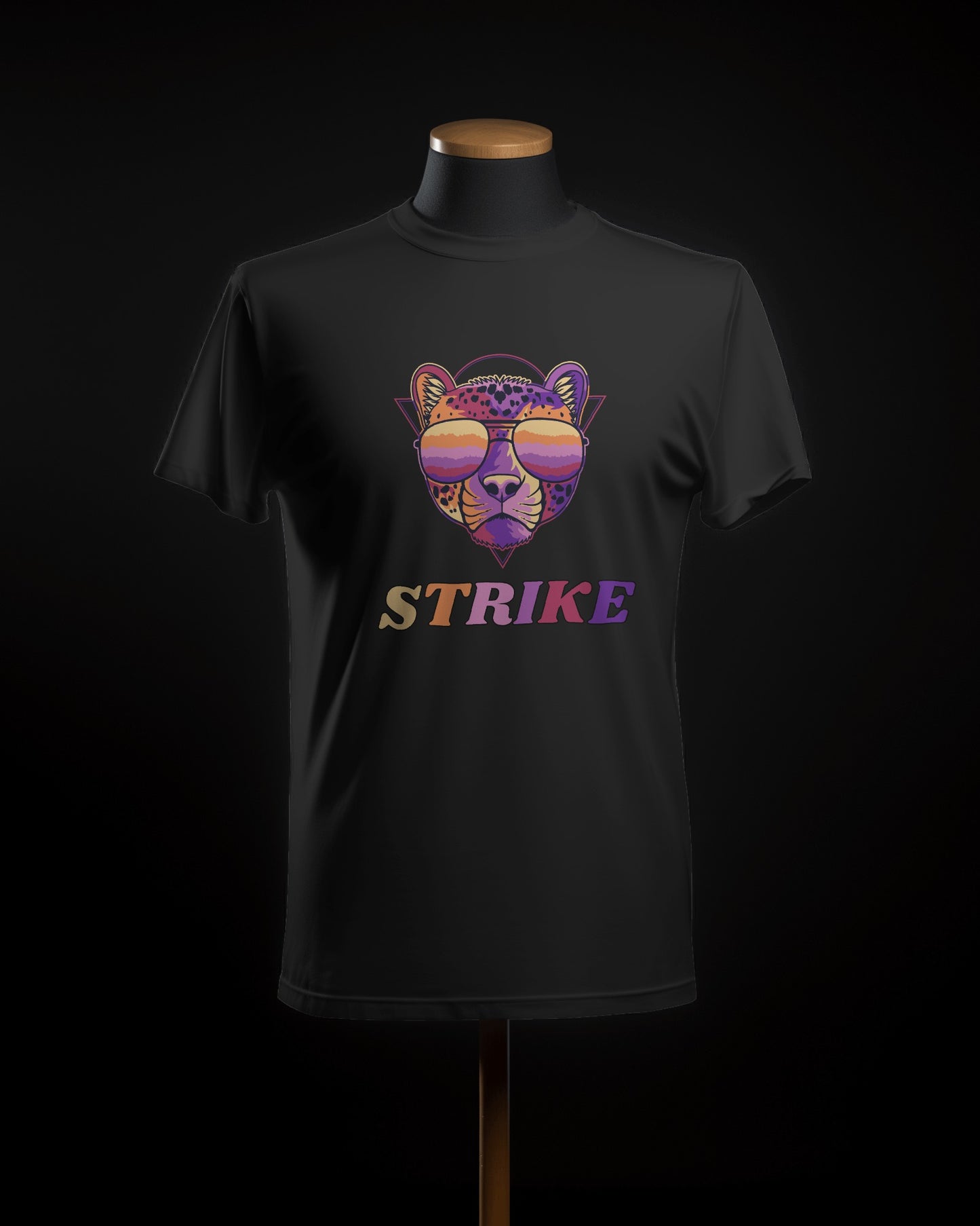 Strike Modern Art Unisex Half Sleeve T-Shirt