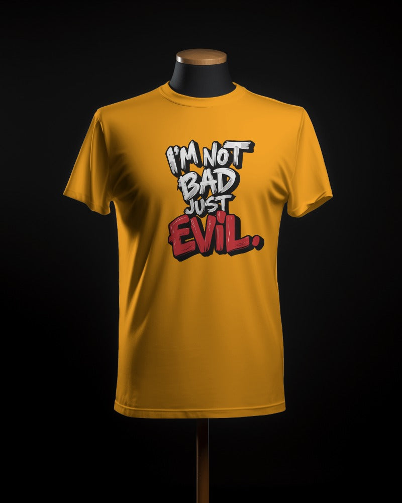 Just Evil Unisex Half Sleeve T-Shirt