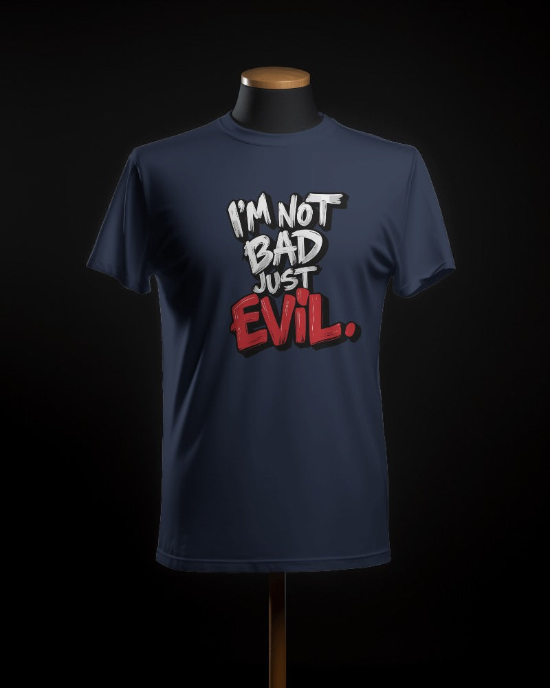 Just Evil Unisex Half Sleeve T-Shirt